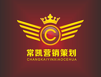 AR科技核心～雪狐設(shè)計(jì)的常凱營銷策劃logo設(shè)計(jì)