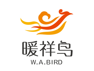 李桂平的暖祥鳥（Warm auspicious bird，通過這些字母給縮寫一下，）品牌商標(biāo)設(shè)計公司完成公司logo設(shè)計