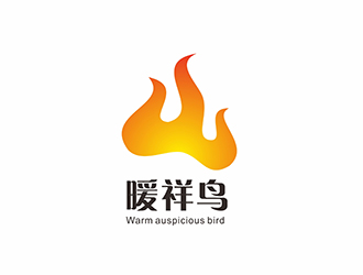 AR科技核心～雪狐設(shè)計的暖祥鳥（Warm auspicious bird，通過這些字母給縮寫一下，）品牌商標(biāo)設(shè)計公司完成公司logo設(shè)計