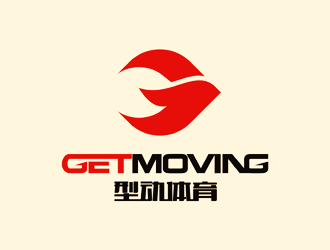 譚家強(qiáng)的GETMOVING    型動體育logo設(shè)計