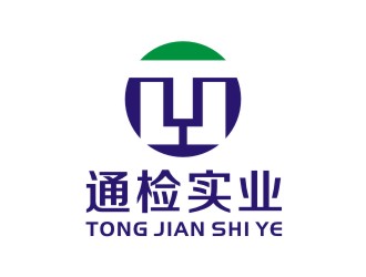李泉輝的通檢實業(yè)logo設計