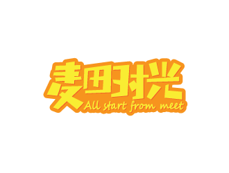 周耀輝的麥田時光 crop time電商文字logo設(shè)計logo設(shè)計