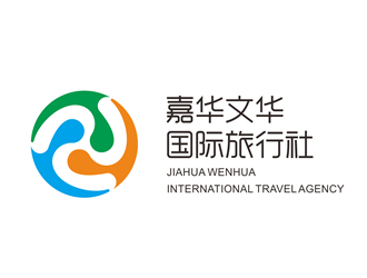唐國強(qiáng)的青島嘉華文華國際旅行社有限公司logo設(shè)計