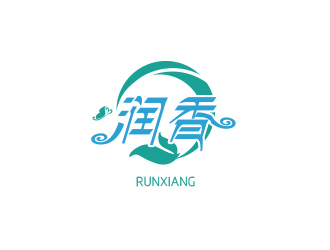 薛永輝的廣州市潤香環(huán)保科技有限公司logo設計