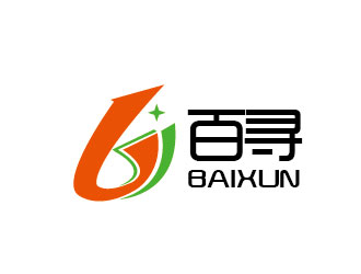 李賀的百尋品牌日用品牌商標logo設(shè)計