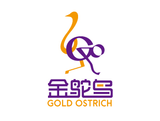 金鴕鳥羽毛加工logologo設計