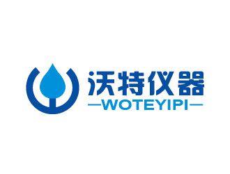 李賀的沃特儀器（昆山）有限公司logo對(duì)稱logo設(shè)計(jì)