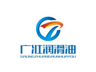 孫金澤的潤滑油綠色負空間logo圖標(biāo)logo設(shè)計