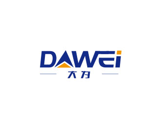 朱紅娟的DaWei字母LOGO設(shè)計(jì)，酷炫簡(jiǎn)潔，有力量感l(wèi)ogo設(shè)計(jì)