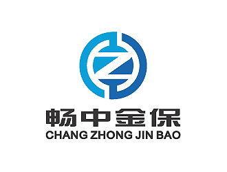 彭波的長沙暢中金保科技有限公司logo設(shè)計