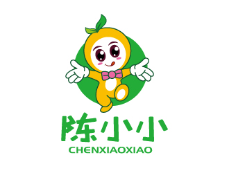 張俊的陳小小水果卡通logo設計logo設計