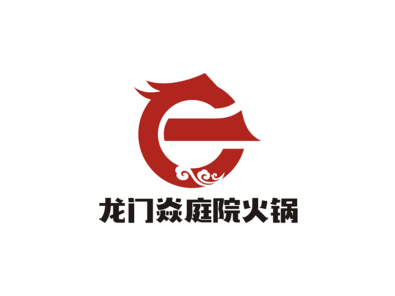 周都響的龍門(mén)焱生態(tài)火鍋logo設(shè)計(jì)