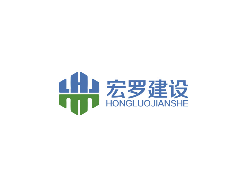 秦光華的宏羅/上海宏羅建設(shè)科技有限公司logo設(shè)計